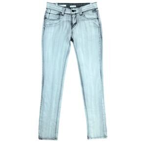 Silence + Noise Womens Jeans Gray Denim High Rise Skinny Twig Stretch 31